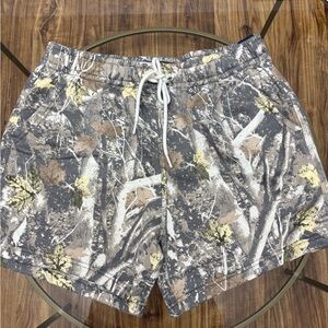 Abercrombie & Fitch Men’s Camo Soft A&F Essentials sweatshorts